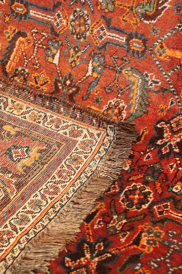 Alfombra antigua Kashkuli, Irán. 208x151 cms - Imagen 10