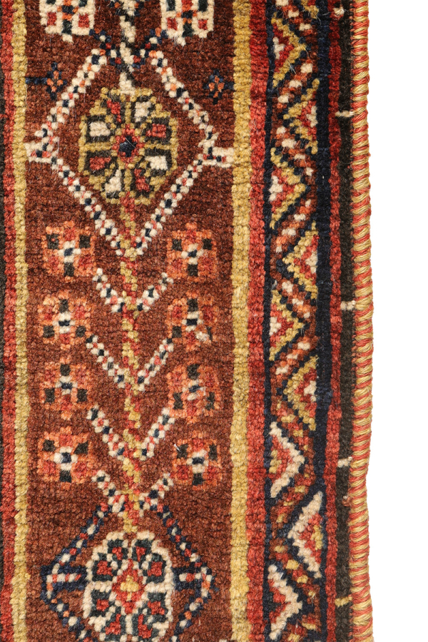 Antique Qashqai rug from Iran. 250x157 cms - Image 9