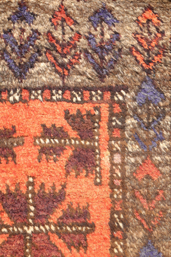 Semi-antique Baluch rug from Kohistan, Afghanistan. 247x145 cms - Image 5