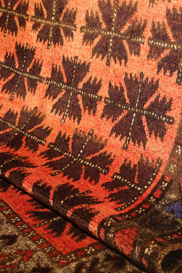 Semi-antique Baluch rug from Kohistan, Afghanistan. 247x145 cms - Image 7