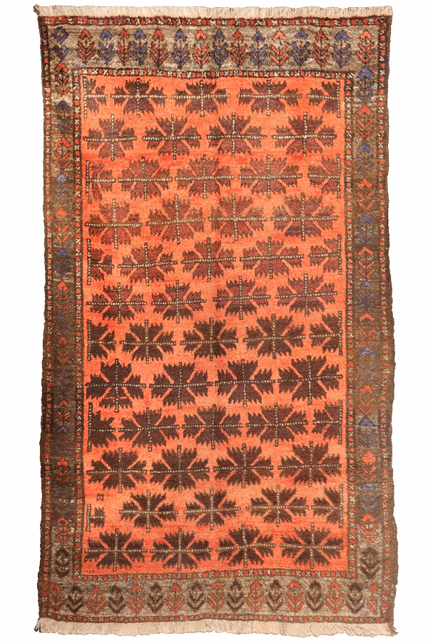 Semi-antique Baluch rug from Kohistan, Afghanistan. 247x145 cms - Image 10