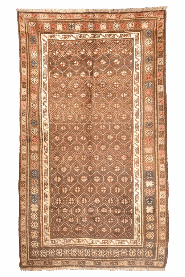 Semi-antique Kohistan Baluch rug from Afghanistan. 253x145 cms - Image 10