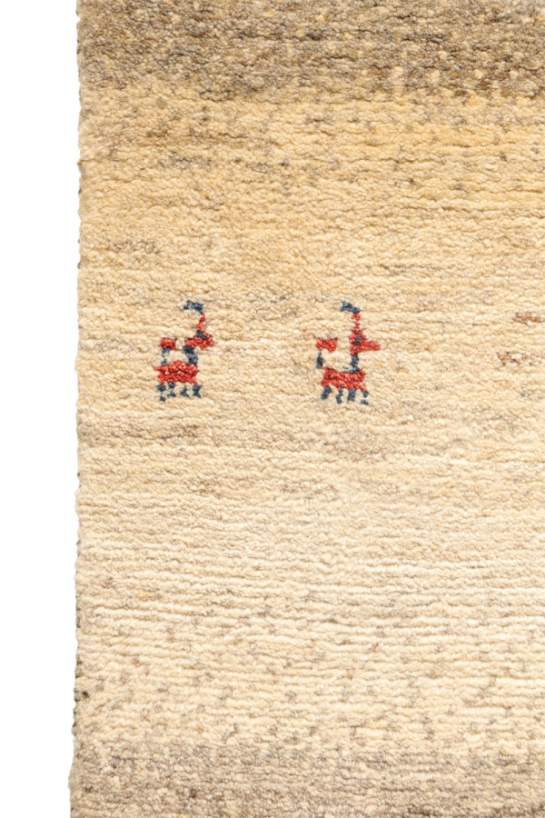 Qashqai gabbeh rug from Iran. 248x70 cms - Image 4