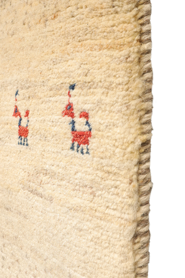 Qashqai gabbeh rug from Iran. 248x70 cms - Image 7
