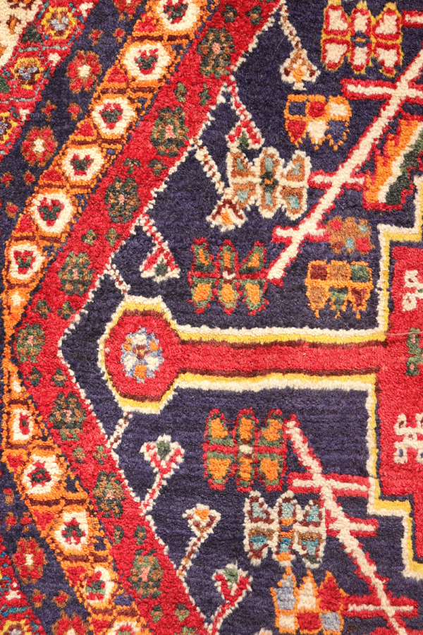 Alfombra vintage Qashqai, Irán. 268x161 cms - Imagen 5