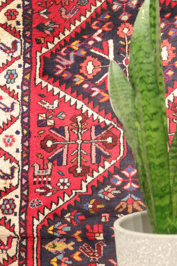 Vintage Bavanat runner from Iran. 281x96 cms - Image 3