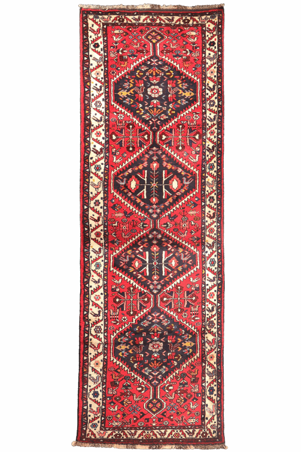 Vintage Bavanat runner from Iran. 281x96 cms - Image 10