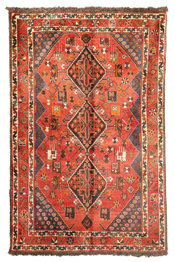 Semi-antique Luri or Lori rug from Iran. 240x154 cms - Image 2