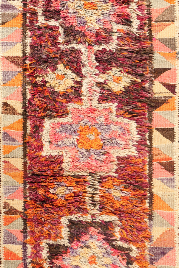 Alfombra pasillera Herki, Irak. 276x82 cms - Imagen 4