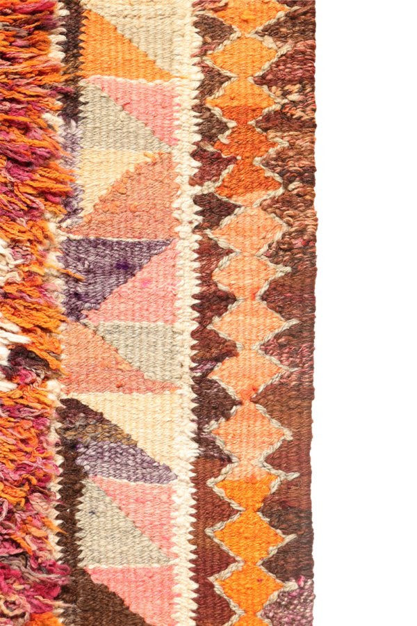 Alfombra pasillera Herki, Irak. 276x82 cms - Imagen 7