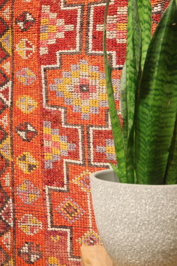 Vintage Herkki Kurdish runner, Irak. 267x81 cms - Image 3