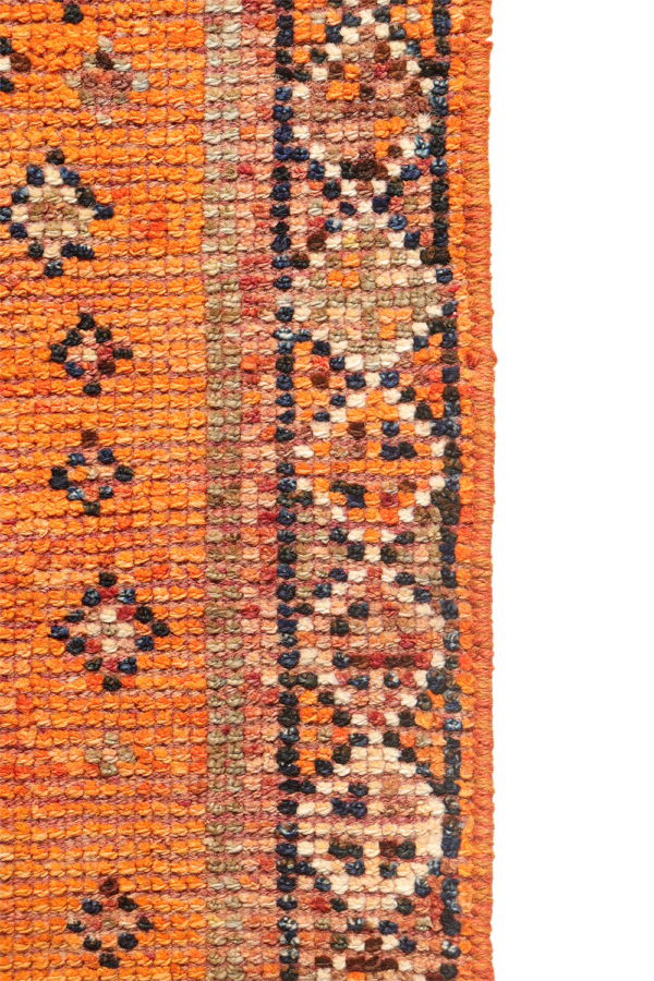 Alfombra pasillera Herki vintage, Irak. 289x76 cms - Imagen 7