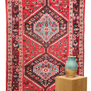 Vintage Shiraz runner from Iran. 288x106 cms