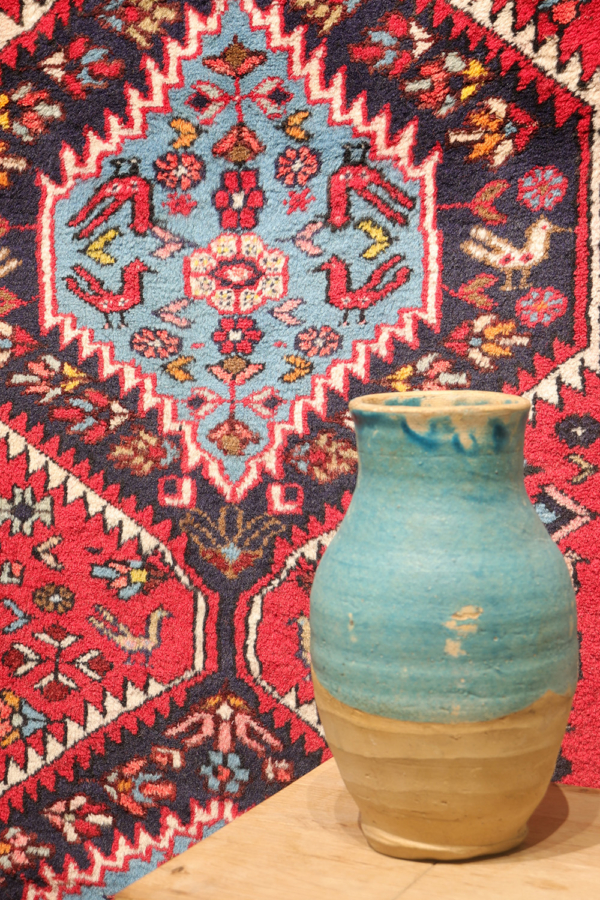 Vintage Shiraz runner from Iran. 288x106 cms - Image 3