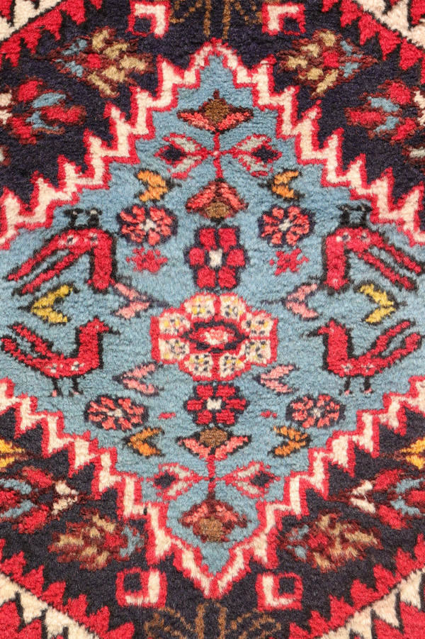 Vintage Shiraz runner from Iran. 288x106 cms - Image 4