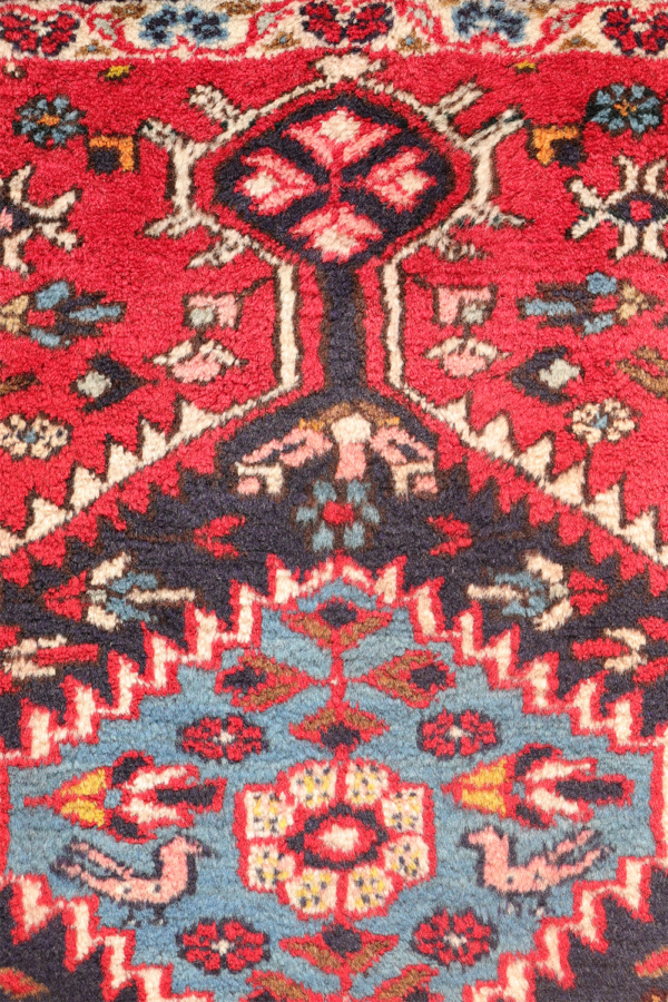 Vintage Shiraz runner from Iran. 288x106 cms - Image 6