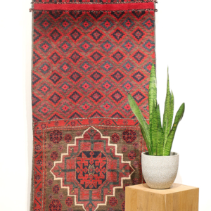 Semi-antique Baluch runner from Iran. 280x69 cms