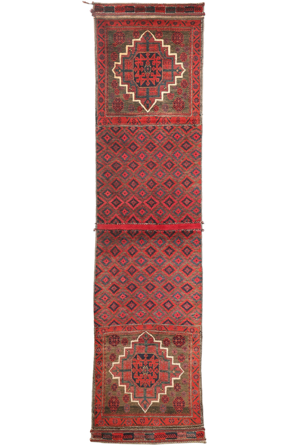 Alfombra pasillera Baluch, Irán. 280x69 cms - Imagen 2