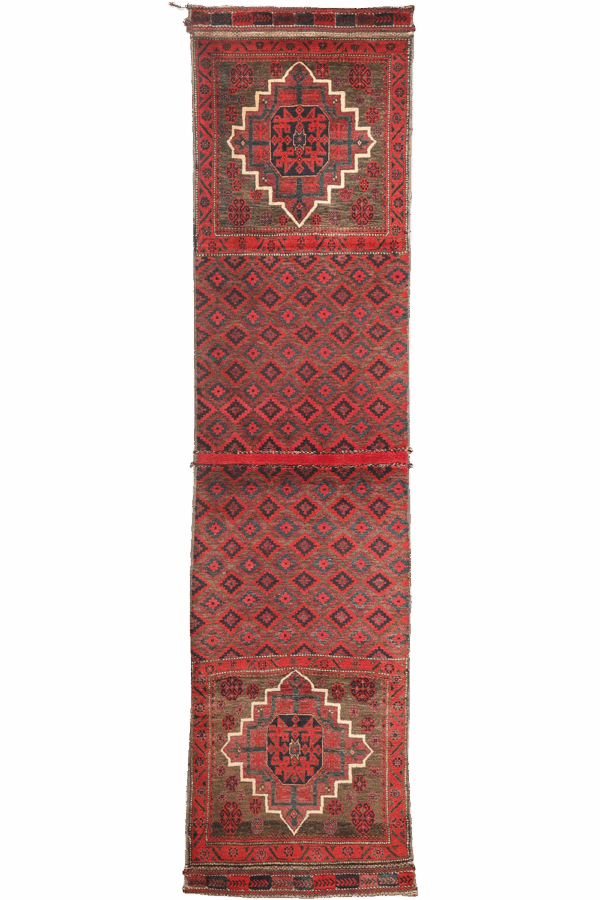 Alfombra pasillera Baluch, Irán. 280x69 cms - Imagen 10