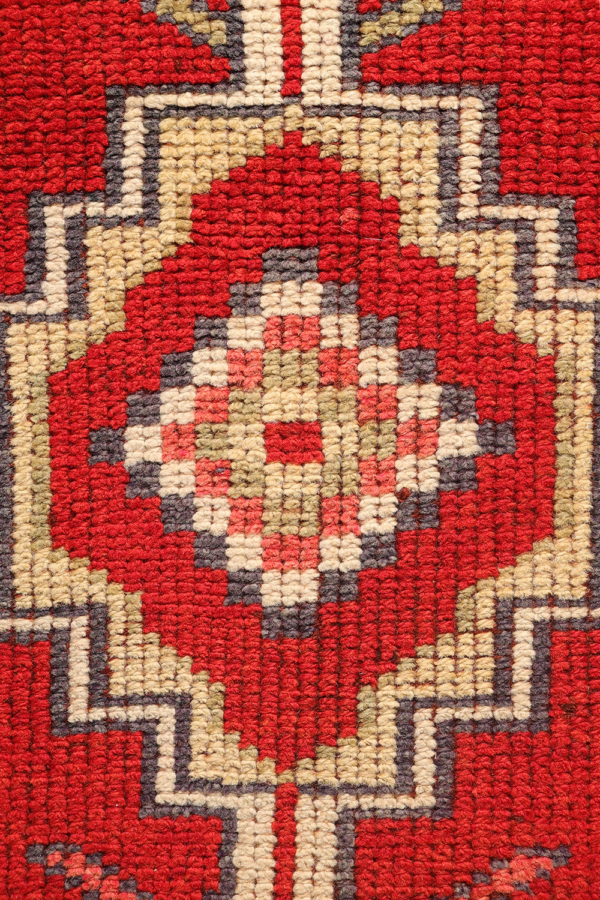 Alfombra de pasillo vintage kurda Herki, Irak. 408x80 cms - Imagen 5