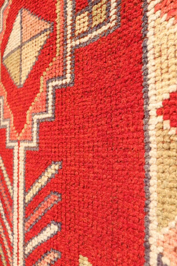 Alfombra de pasillo vintage kurda Herki, Irak. 408x80 cms - Imagen 7