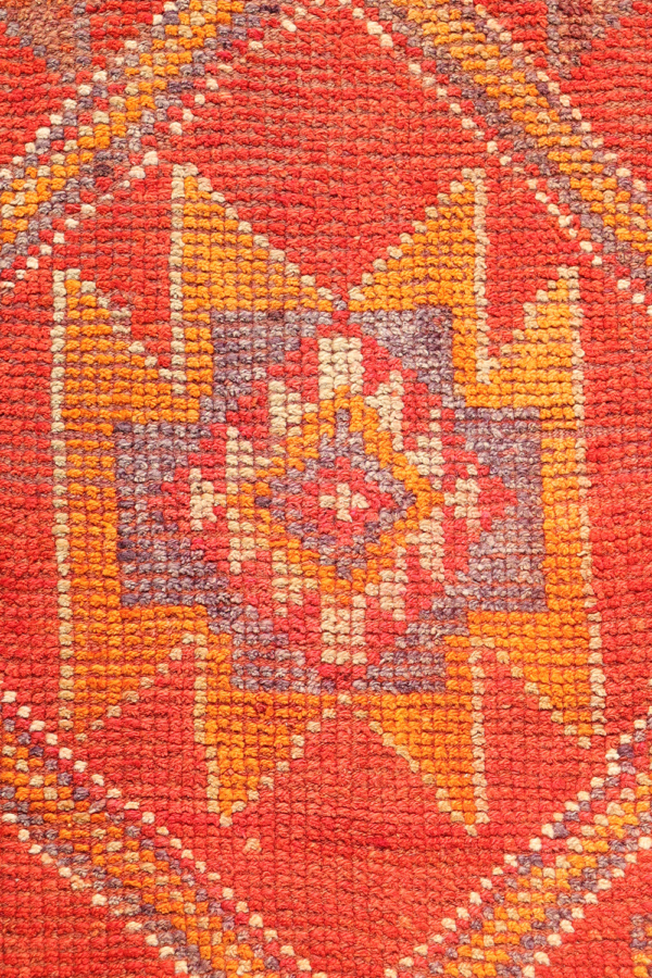 Alfombra de pasillo Herki kurda, Irak. 306x85 cms - Imagen 4