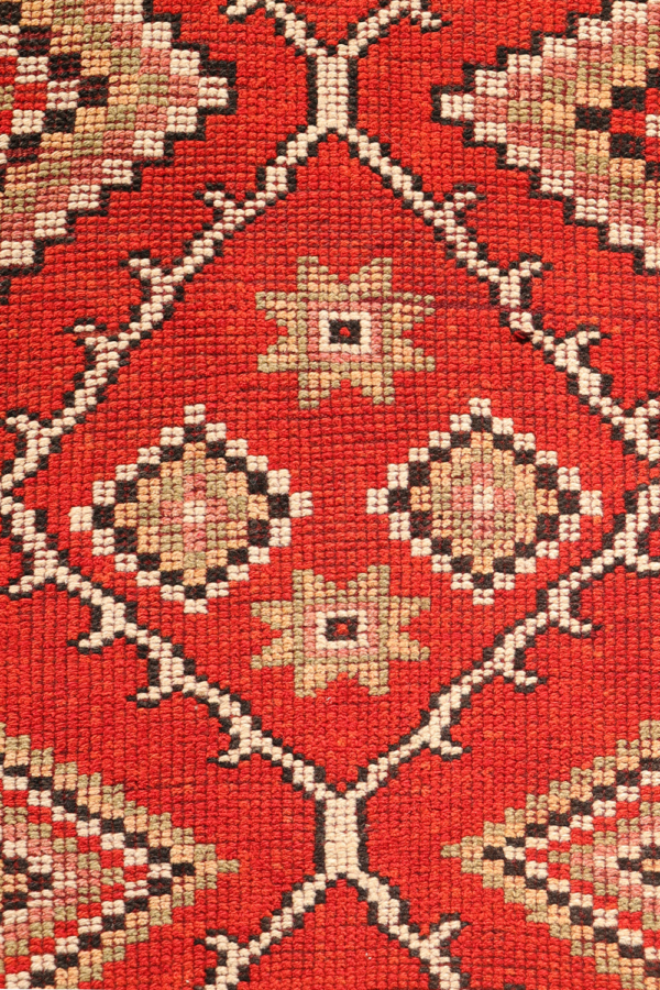 Alfombra de pasillo Herki kurda, Irak. 423x81 cms - Imagen 5