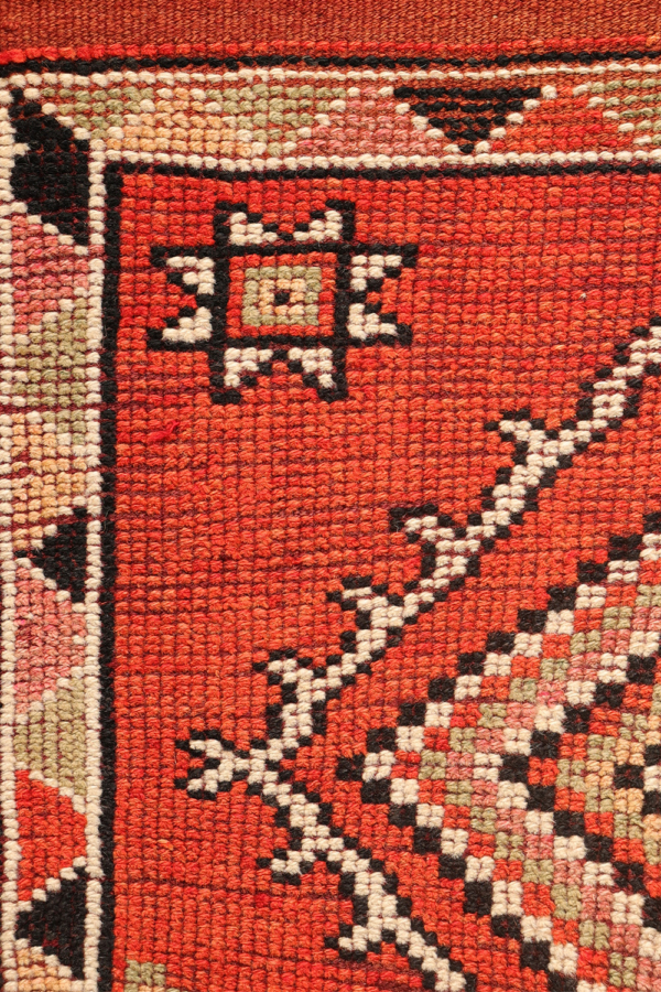 Alfombra de pasillo Herki kurda, Irak. 423x81 cms - Imagen 6