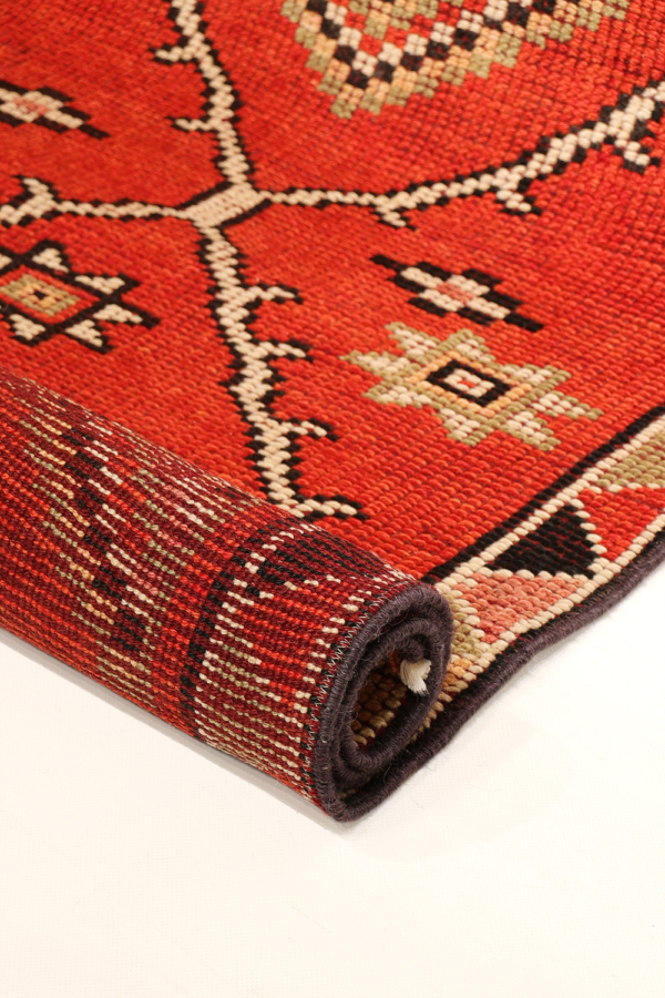 Alfombra de pasillo Herki kurda, Irak. 423x81 cms - Imagen 8