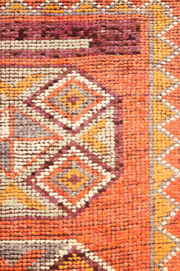 Vintage Herki Kurdish runner from Iraq. 330x85 cms - Image 5