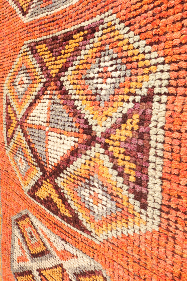 Vintage Herki Kurdish runner from Iraq. 330x85 cms - Image 6