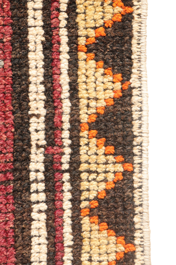 Alfombra pasillera vintage Herki kurda, Irak. 434x82 cms - Imagen 3