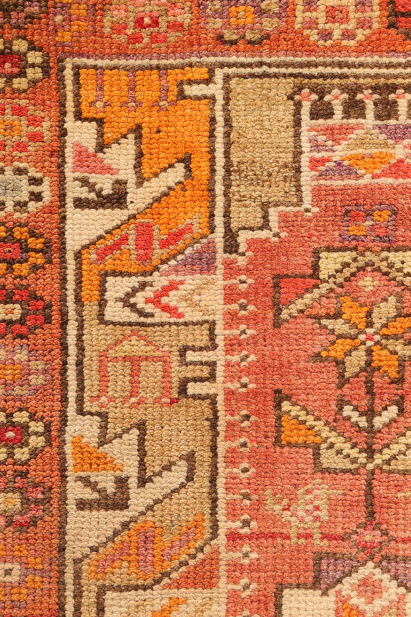 Alfombra pasillera vintage Herki kurda, Irak. 385x73 (81) cms - Imagen 6