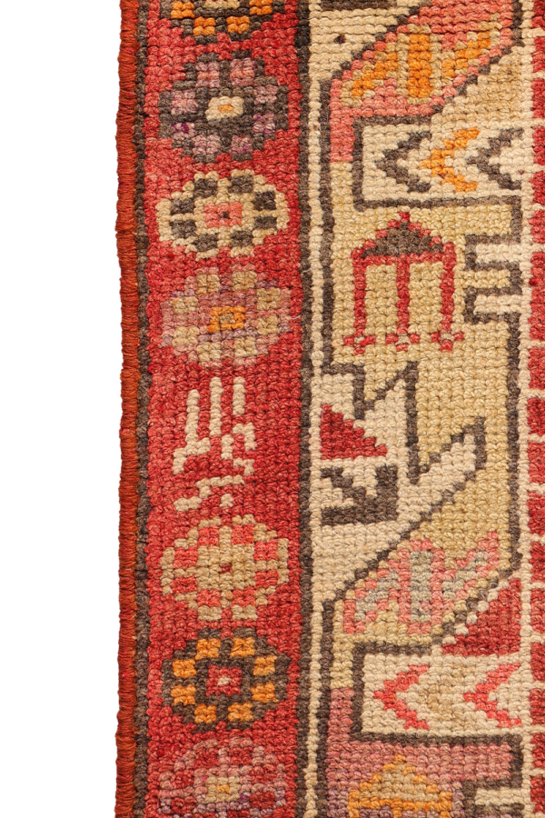 Alfombra pasillera vintage Herki kurda, Irak. 385x73 (81) cms - Imagen 7