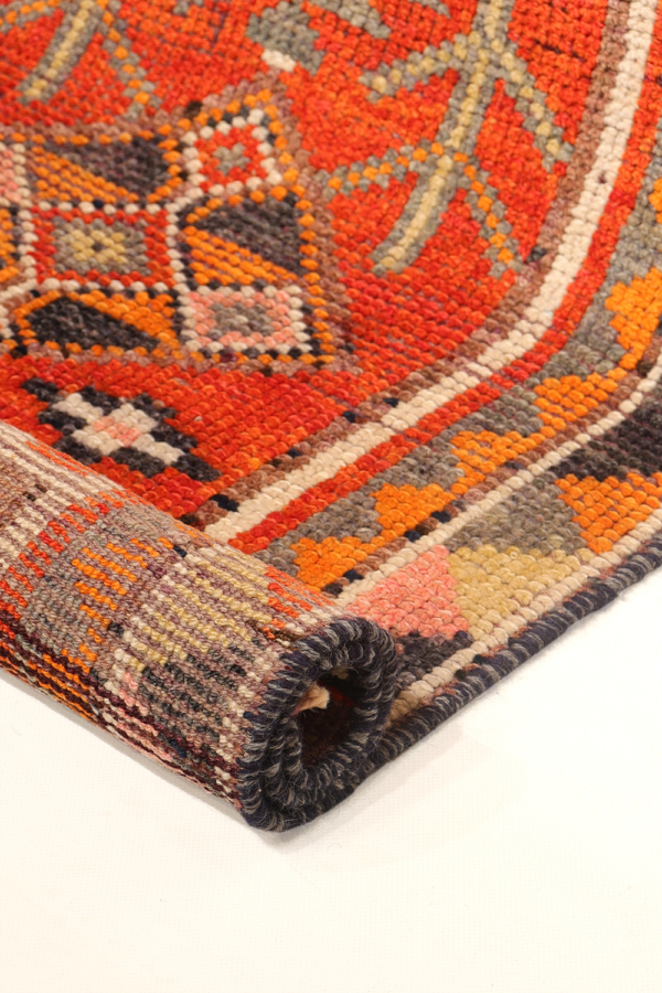 Alfombra de pasillo Herki kurda, Irak. 366x84 cms - Imagen 9
