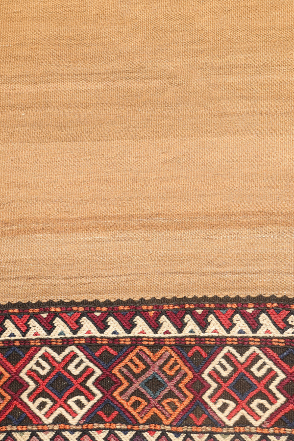 Antique Shahsavan sofreh runner from Iran. 263x60 - Image 7