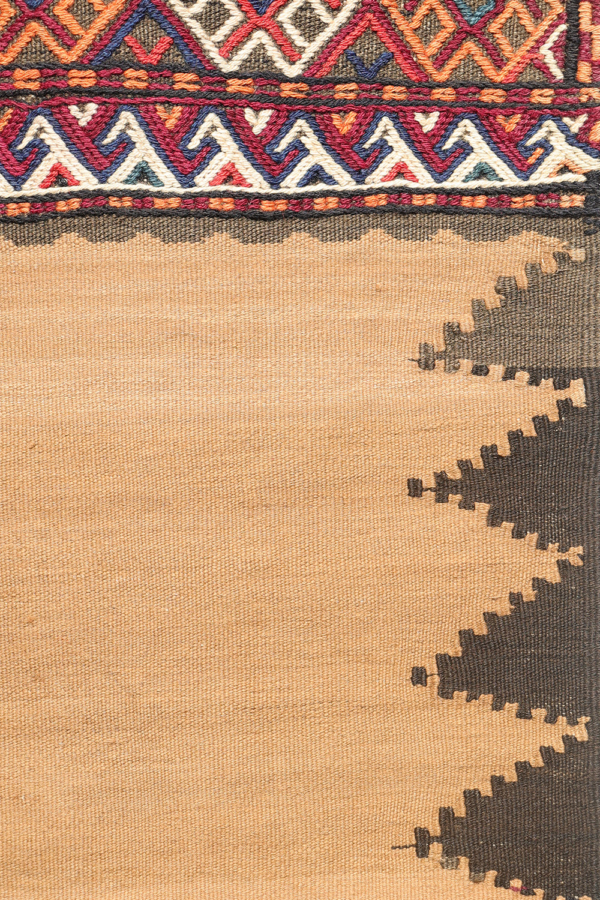 Antique Shahsavan sofreh runner from Iran. 263x60 - Image 5