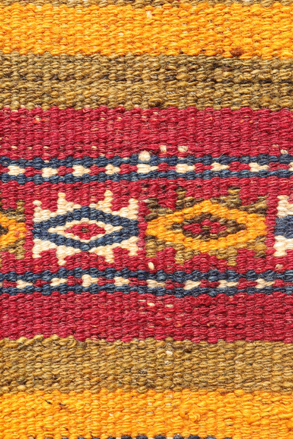 Kilim semi antiguo Shaffi Baluch de Afganistán. 243x110 cms - Imagen 5
