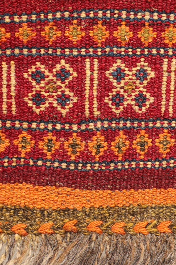 Kilim semi antiguo Shaffi Baluch de Afganistán. 243x110 cms - Imagen 10
