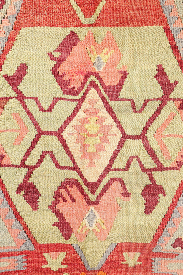 Kilim semi-antiguo de Kandira, Turquía. 298x198 cms - Imagen 4