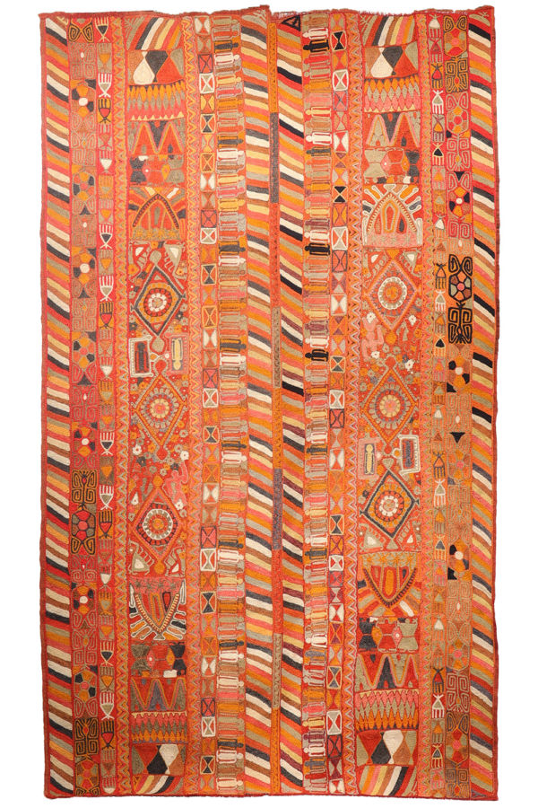 Semi-antique Marsh Arabs kilim from Iraq. 285x161 cms - Image 2