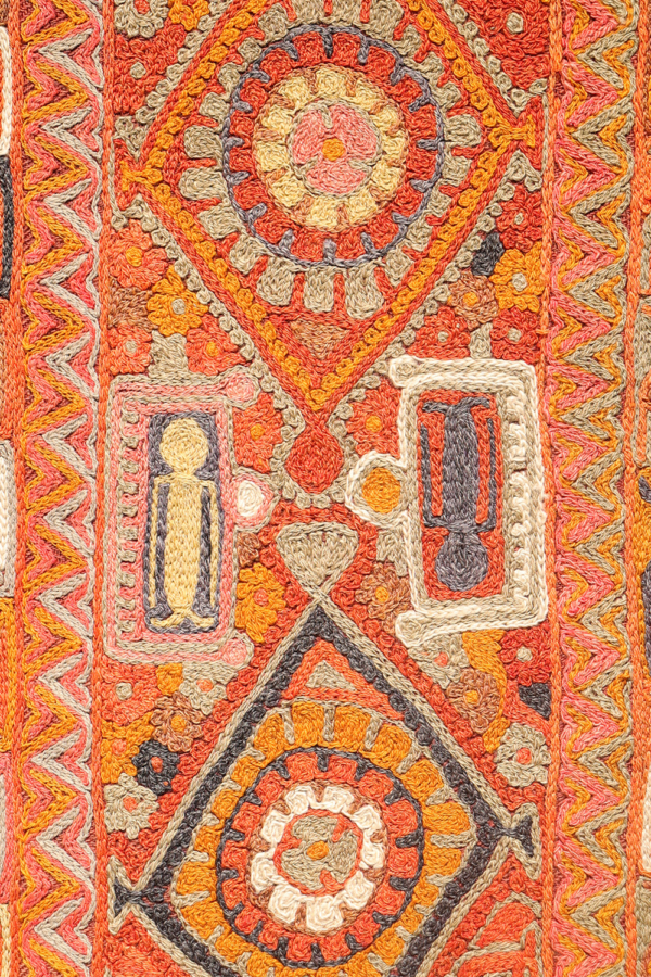 Semi-antique Marsh Arabs kilim from Iraq. 285x161 cms - Image 4