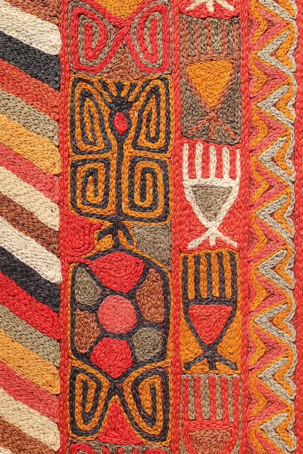 Semi-antique Marsh Arabs kilim from Iraq. 285x161 cms - Image 7