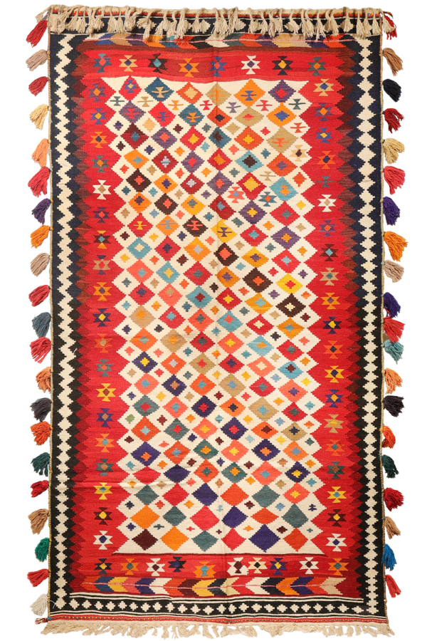 Kilim vintage Qashqai, Irán. 283x161 cms - Imagen 2