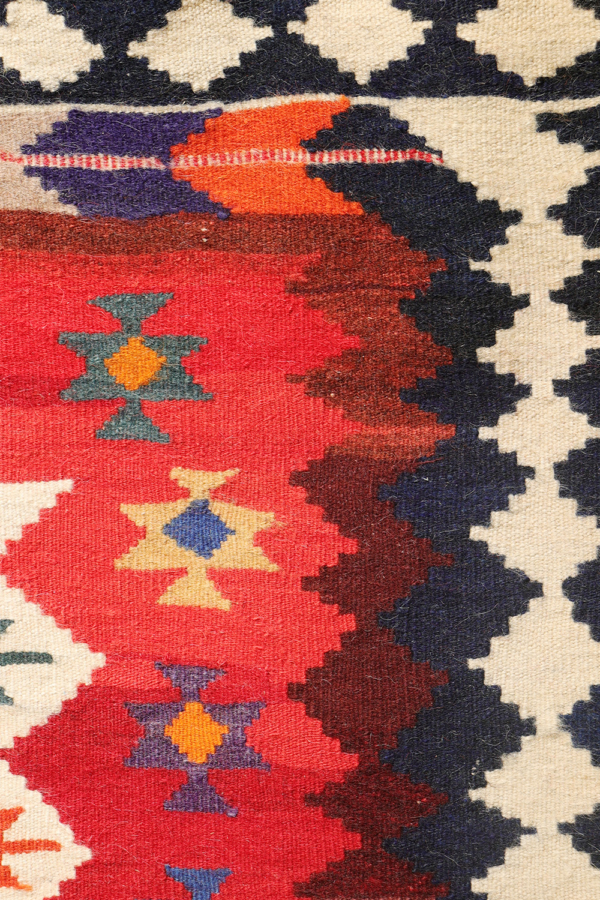 Kilim vintage Qashqai, Irán. 283x161 cms - Imagen 6