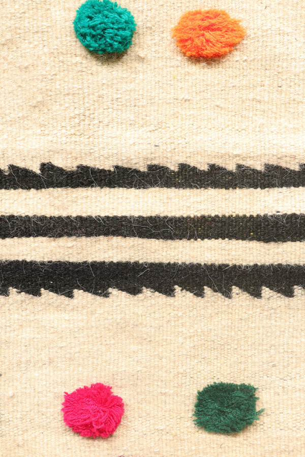 Kilim vintage de pasillo Qashqai, Irán. 346x83 cms - Imagen 4