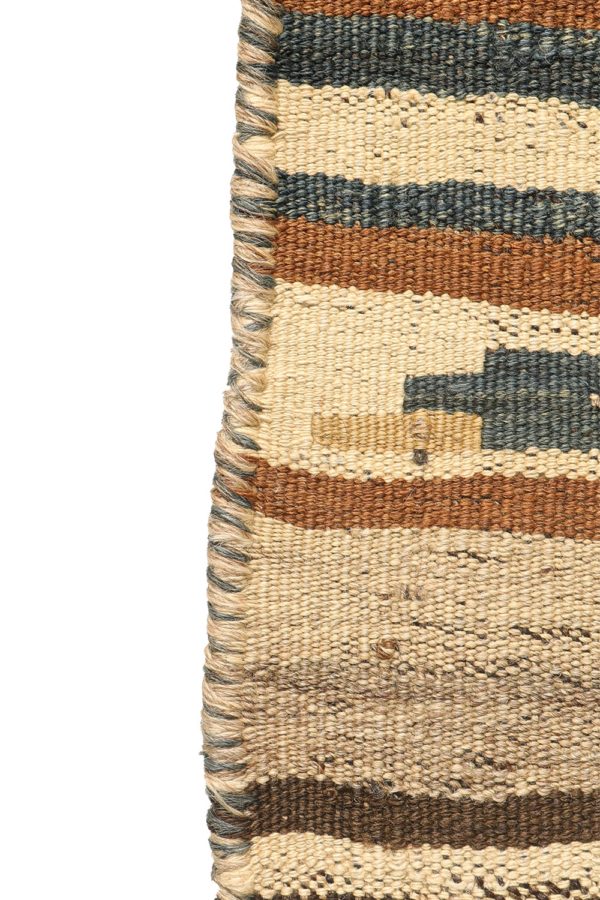 Antique Qashqai kilim from Iran. 288x158 - Image 8