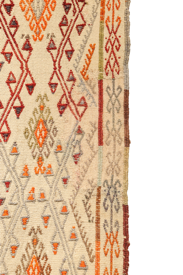 Kilim semi antiguo de Elbistan, Turquía. 298x150 cms - Imagen 8