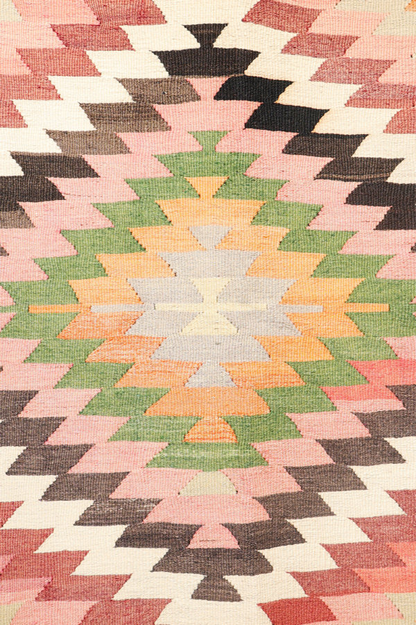 Kilim vintage de Denizli, Turquía. 285x202 cms - Imagen 5