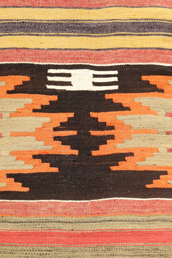 Vintage Acipayam kilim runner from Turkey. 243x70 cms - Image 5